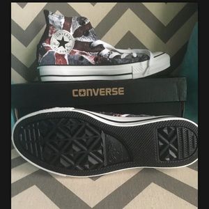 Converse British Theme Hightop Chucks